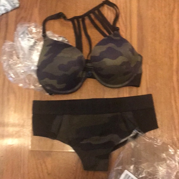 PINK Victoria's Secret Other - Camo bra and panty set
